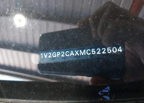 2021 Volkswagen Atlas 2.0T S z USA, uszkodzony, nr VIN 1V2GP2CAXMC522504